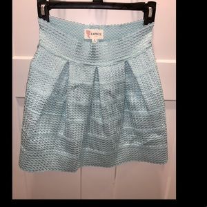 Light blue skirt